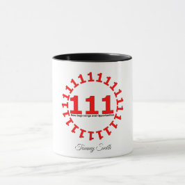 Caneca Angel Number 111 - Manifestação e Novos Começos