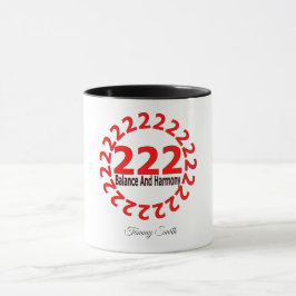 Caneca Angel Number 22 - Balance, Harmony & Alignment