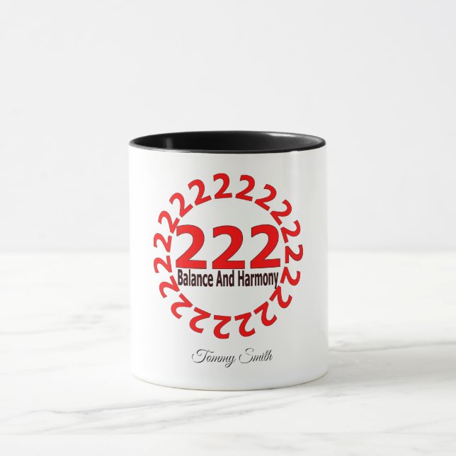 Caneca Angel Number 22 - Balance, Harmony & Alignment (Centro)