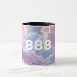 Caneca Angel Number 888 - Manifest Abundance & Success (A