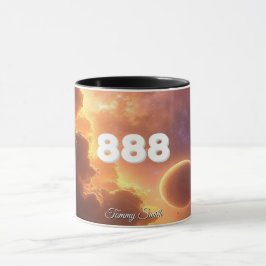 Caneca Angel Number 888 - Manifestação e Abundância