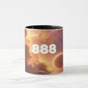 Caneca Angel Number 888 - Manifestação e Abundância