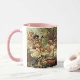Caneca Angels músicos por Hans Zatzka, Victoriano de Bel