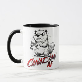 Caneca Angry Beaver Canadian AF