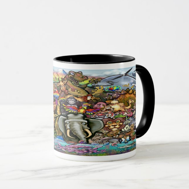 Caneca Animais (Frente Esquerda)