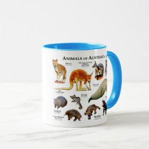Caneca Animais da Austrália