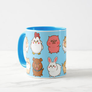 Caneca Animais de exploração culinária