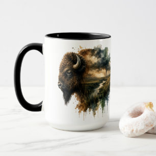Caneca Animais Majestosos Dupla Exposição