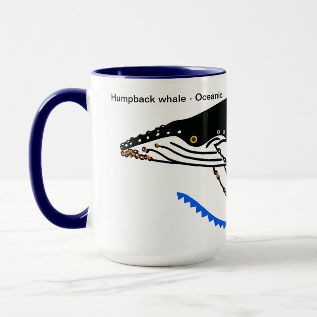 Caneca Animais selvagens - Legal BALEIA DE jubarte - Ocea (Esquerda)