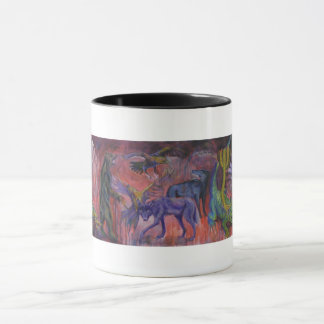 Caneca animal da arte