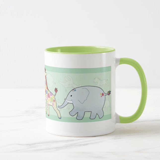 Caneca animal da selva dos amigos (Direita)