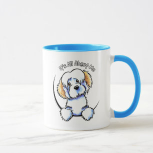Caneca Animal malhado branco Havanese IAAM