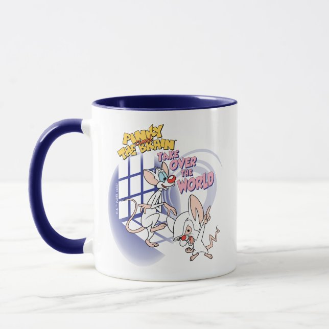Caneca Animaniacs | Assumir O Gráfico Mundial (Esquerda)