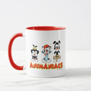 Caneca Animaniacs   Warner Siblings "No Evil" Graphic