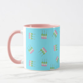 Caneca Anime Blue Pastel Dango Mug