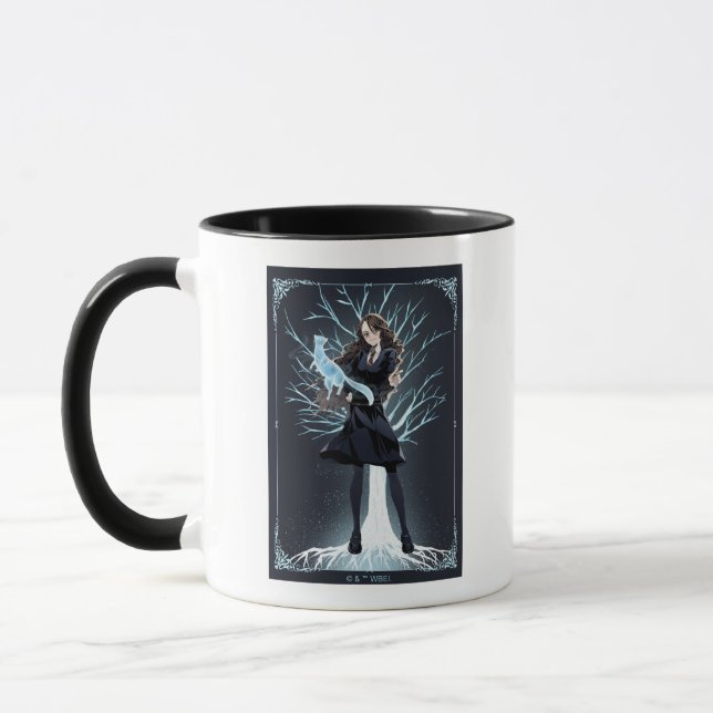 Caneca Anime O Patrono da Lontra de Hermione Granger (Esquerda)