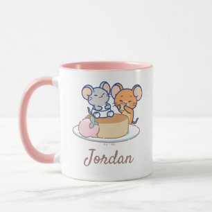 Caneca Anime Tuffy e Jerry Cheesecake