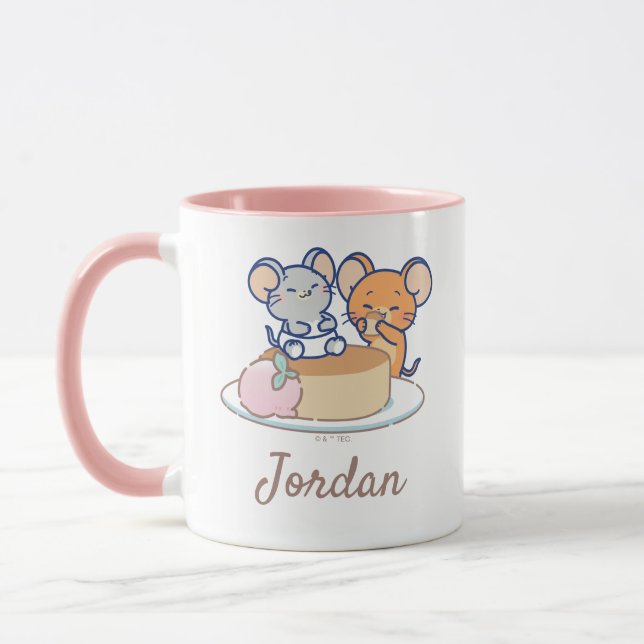 Caneca Anime Tuffy e Jerry Cheesecake (Esquerda)