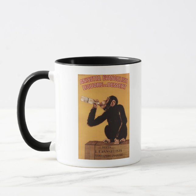 Caneca Anisetta Evangelisti Liquore da Dessert (Esquerda)