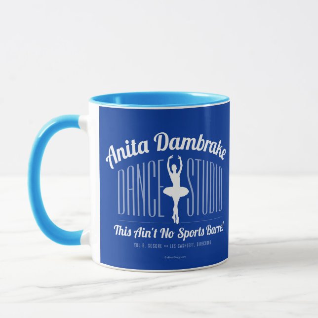 Caneca Anita Dambrake Dance Studio Mug (Esquerda)