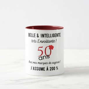 Caneca aniversaire 50 anos