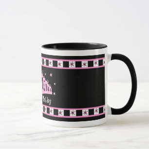 Caneca Aniversário da tiara 50th