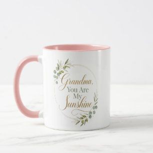 Caneca Aniversário da Vovó Sunshine