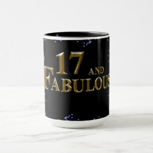 Caneca Aniversário de 17 anos