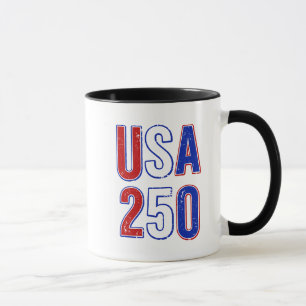 Caneca Aniversário de 250 anos dos EUA 1776-2026 Patrióti