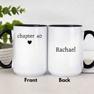 Caneca Aniversário de 40 anos