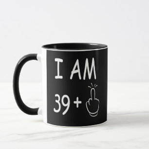 Caneca aniversário de 40 anos, Feliz Aniversário