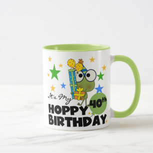 Caneca Aniversário de 40 anos Hoppy de Froggie