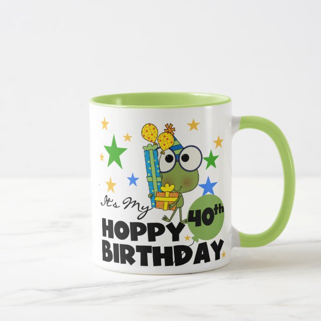 Caneca Aniversário de 40 anos Hoppy de Froggie (Direita)
