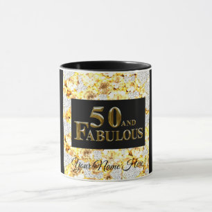 Caneca Aniversário de 50 anos