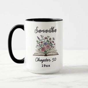 Caneca Aniversário de 50 anos personalizado com nome - Ca