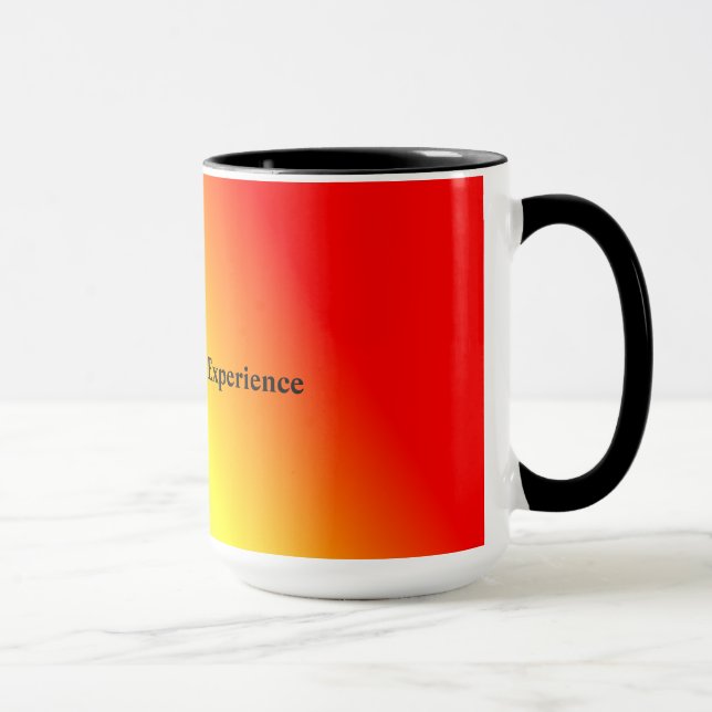 Caneca Aniversário de 60 Anos de Experiência (Direita)