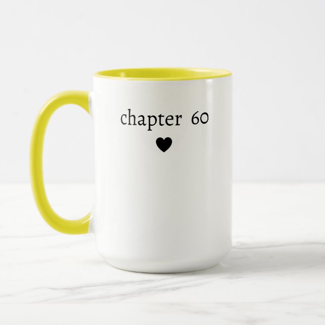 Caneca Aniversário de 60 anos personalizado (Esquerda)