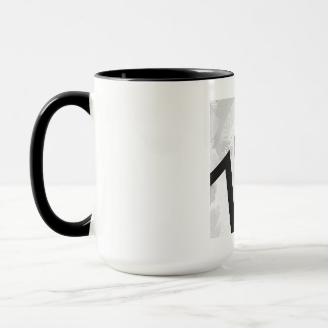 Caneca Aniversário de 70 Décadas Branco (Esquerda)
