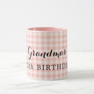 Caneca Aniversário de 90 anos da Vovó