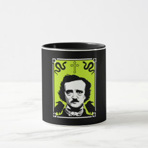 Caneca Aniversário de Edgar Allan Poe 19 de janeiro