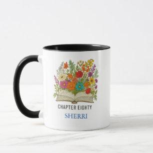Caneca Aniversário de Oitenta Anos Nome e Mensagem Person