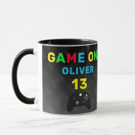 Caneca Aniversário do Game On Video Controller