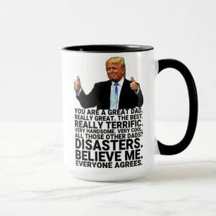 Caneca Aniversário do Pai do Tremor Engraçado 