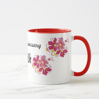 Caneca Aniversário feliz 45th