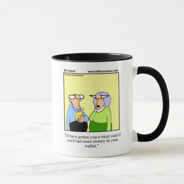 Caneca Aniversário Humor Mug Gift "Spectickles" (Direita)
