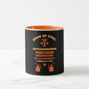 Caneca Aniversário setagenário