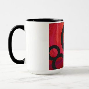 Caneca Aniversário Vermelho de 80 Décadas