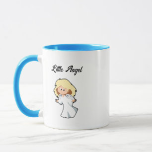Caneca Anjo Bebê Loiro, Desenho de Natal para Férias