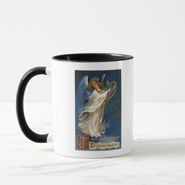 Caneca Anjo com um Harp (Esquerda)