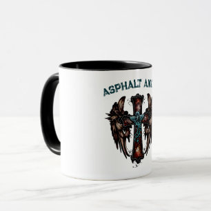 Caneca Anjo de Asfalto, Motocicleta